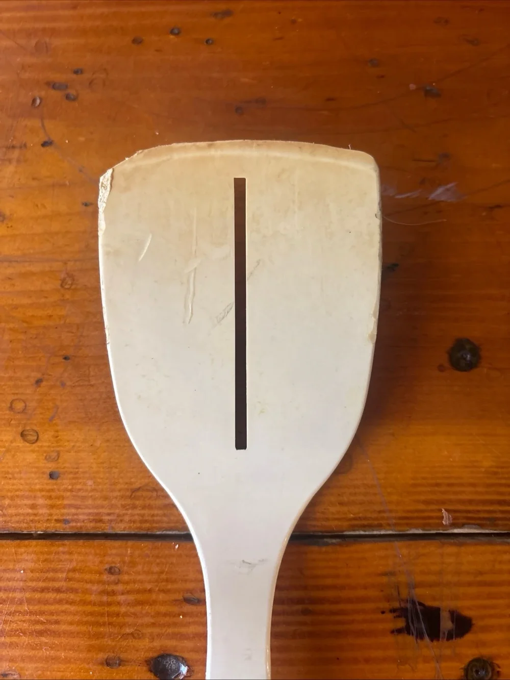 White Slotted Kitchen Spatula - Durable Home Dining Turner